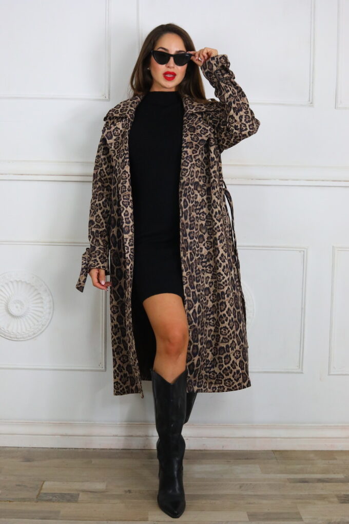 Gabardina Técnica Print