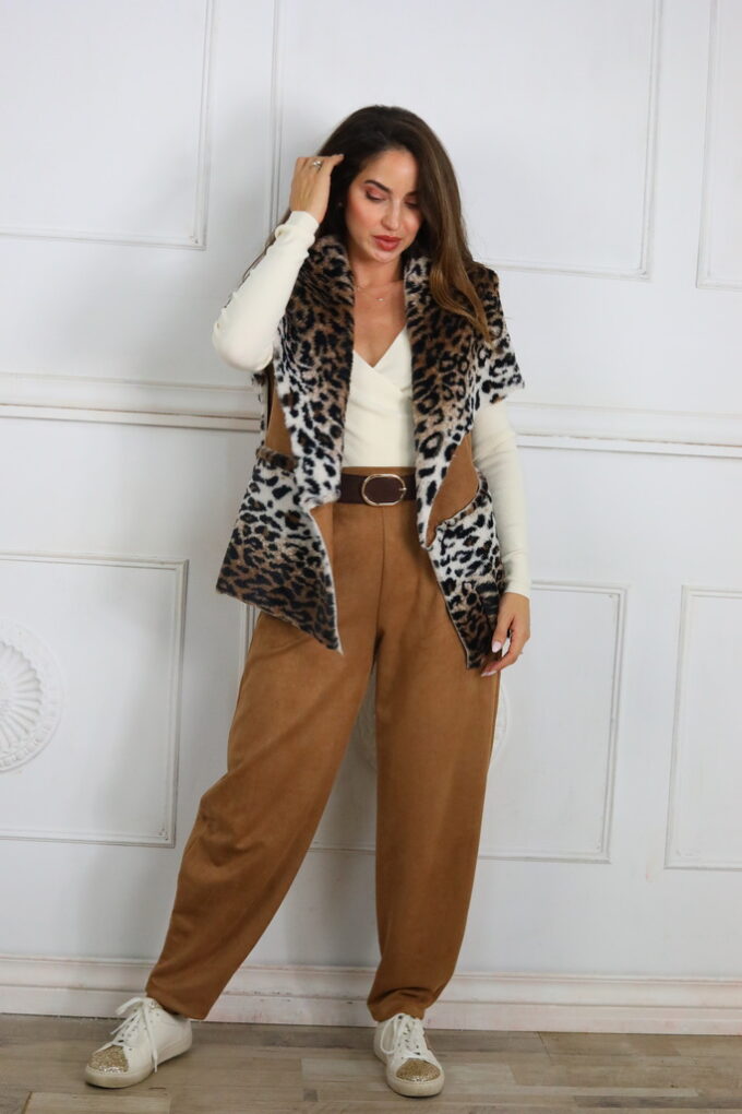 Pantalon Antelina Cinturón