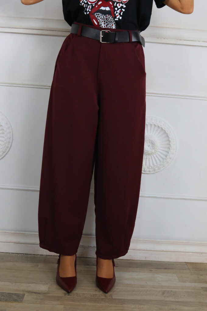 Pantalon Balloon Cinturón