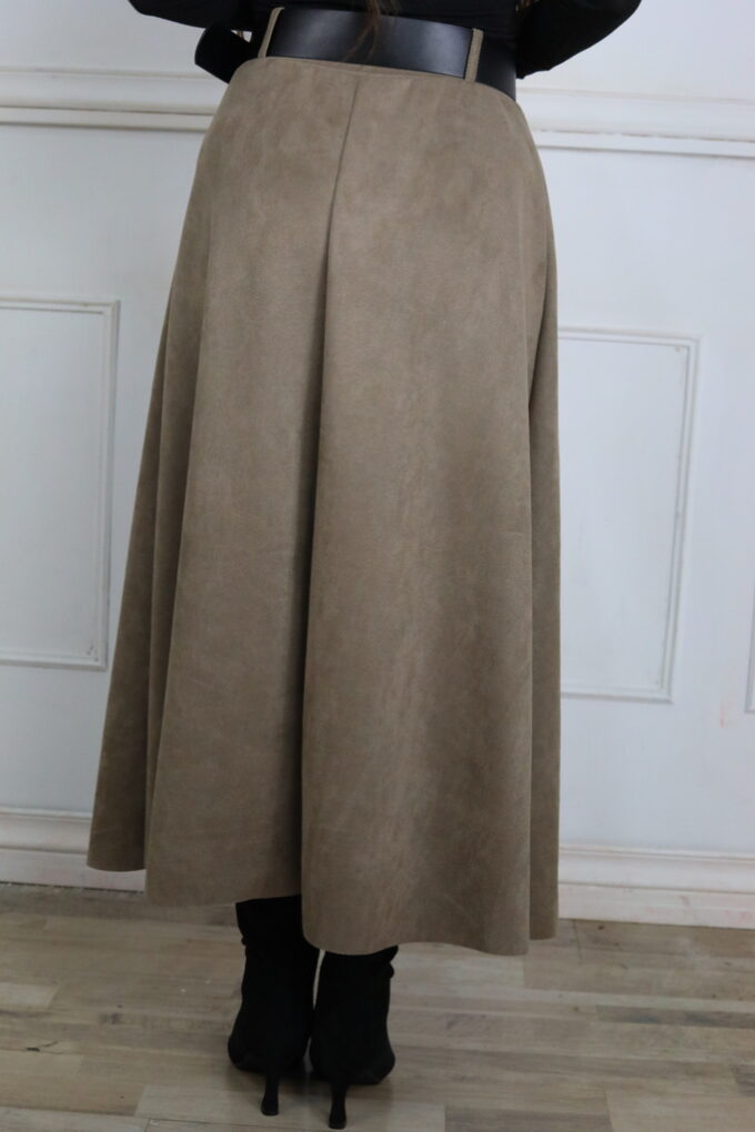 Falda Antelina Cinturón