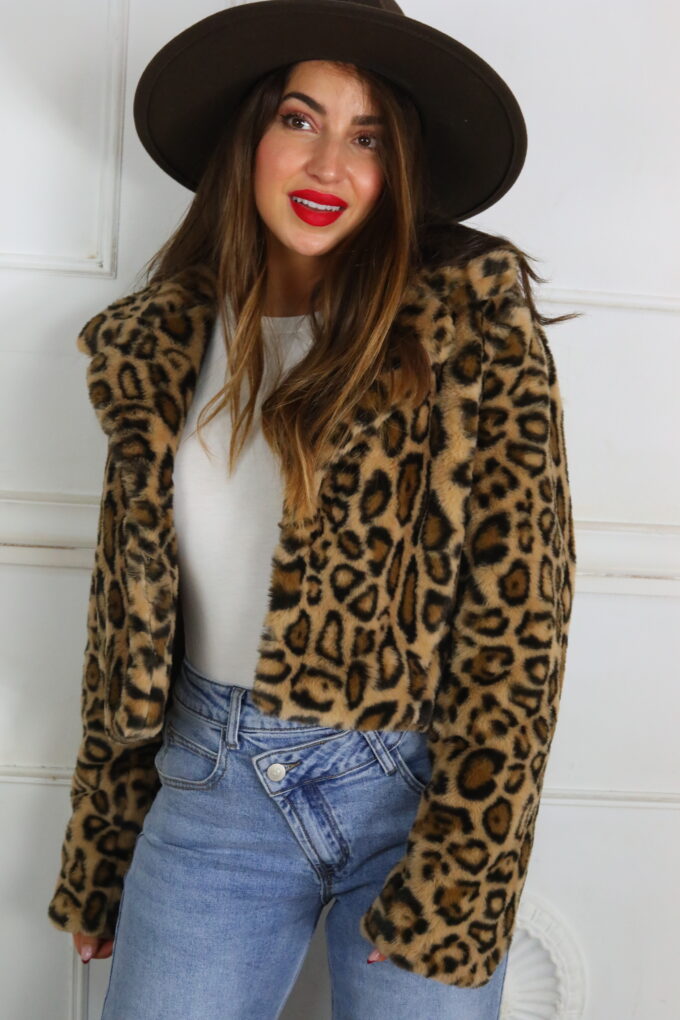 Chaqueta Pelos Print