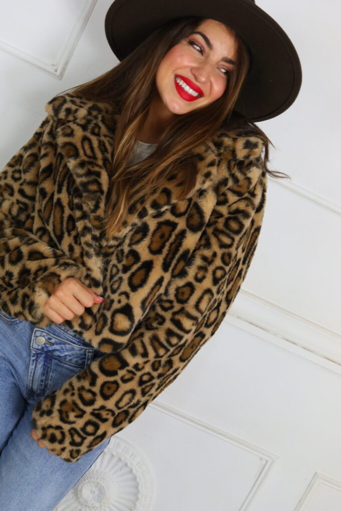 Chaqueta Pelos Print