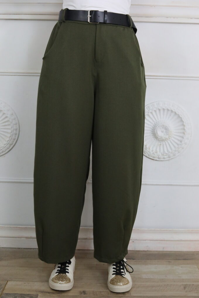 Pantalon Balloon Cinturón