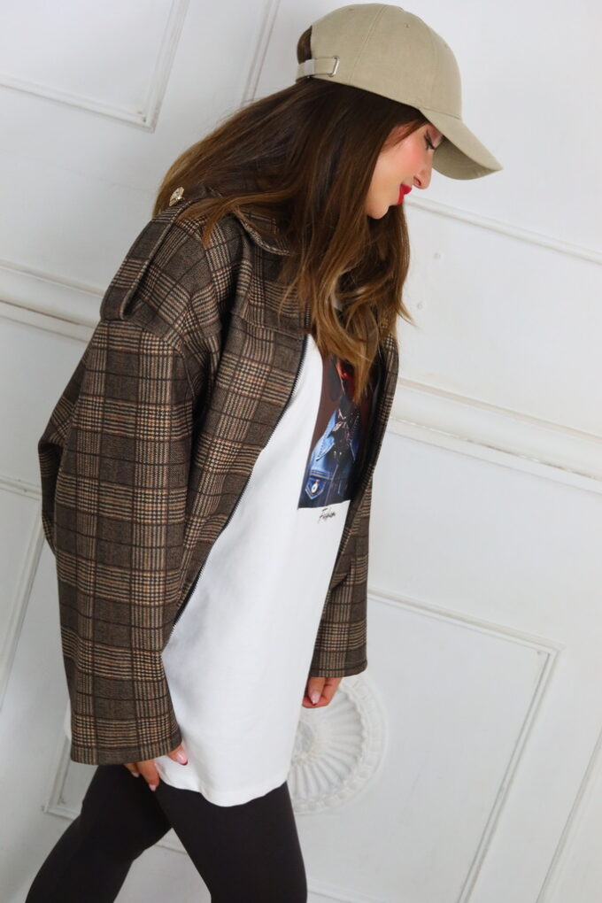 Cazadora Paño Cuadros