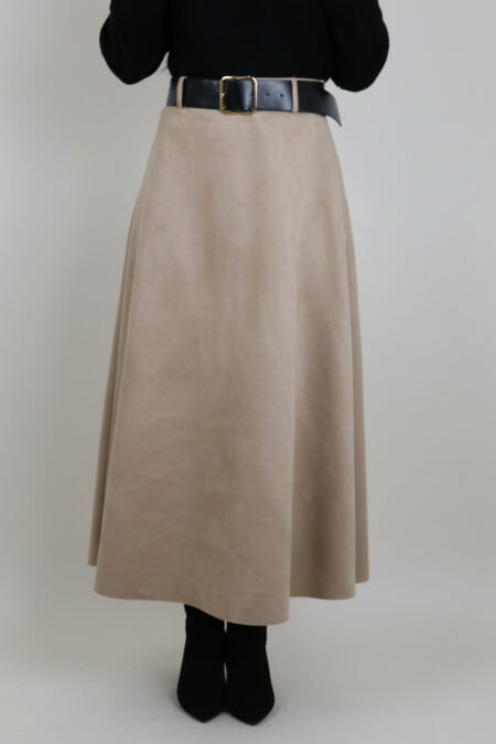 Falda Antelina Cinturón