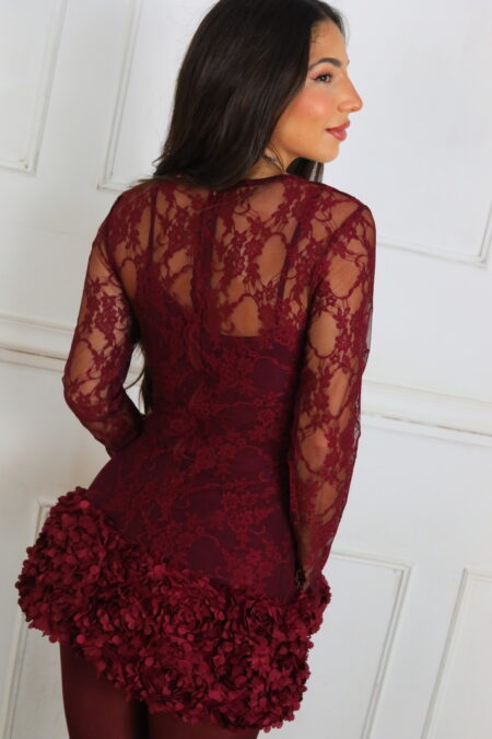 Mono Encaje Pétalos