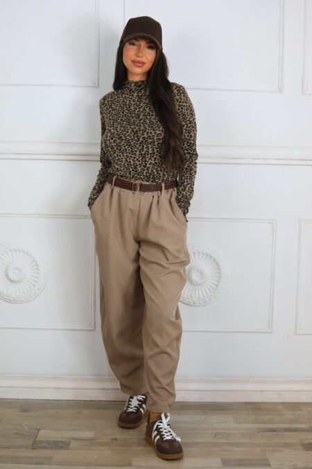 Pantalon Balloon Cinturón