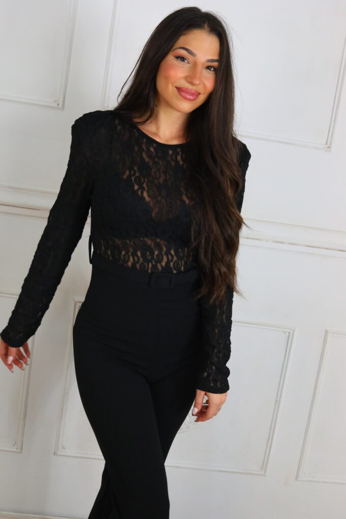 Mono Encaje Cinturón