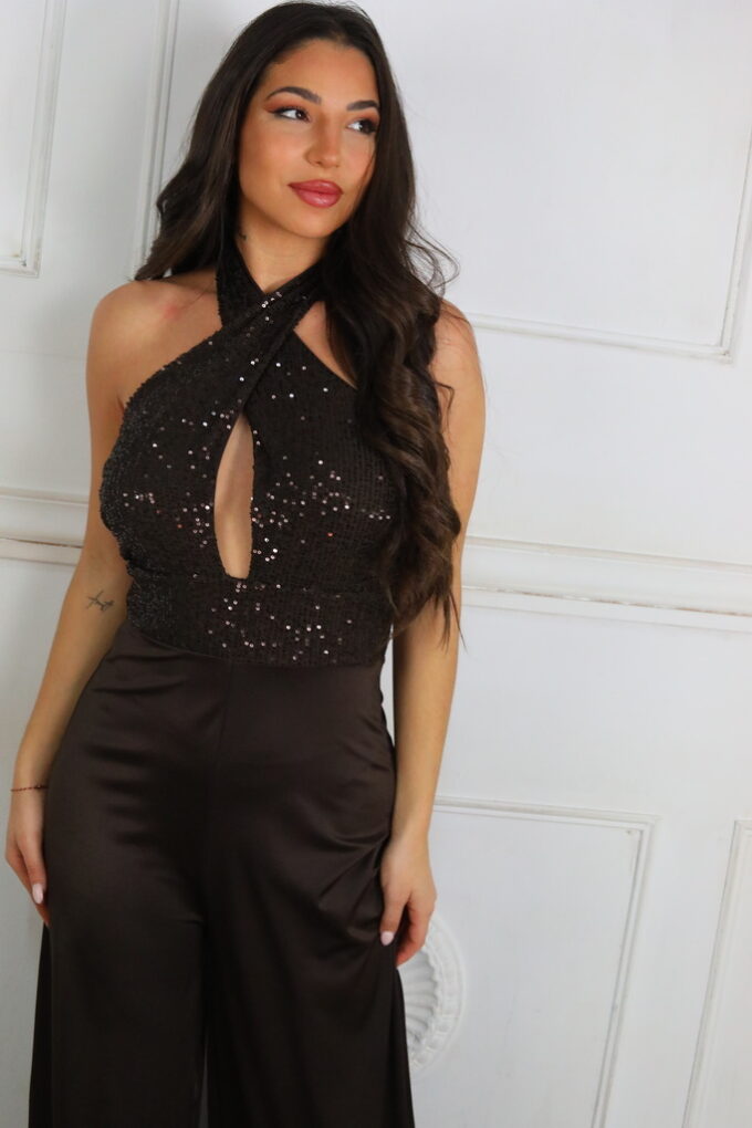 Mono Cruce Lentejuelas