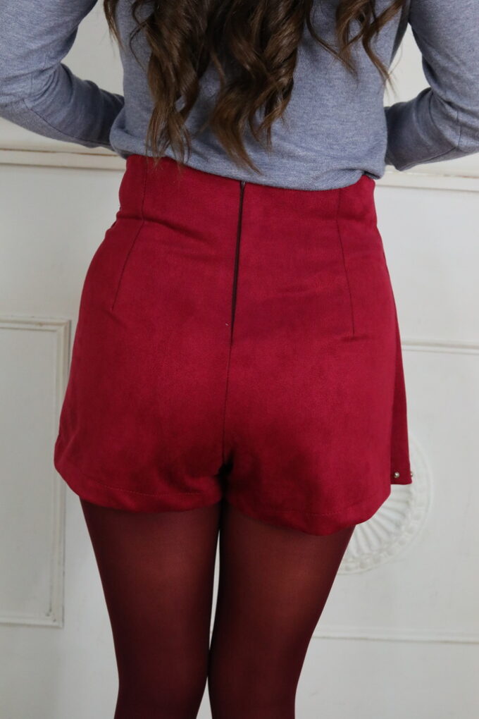 Short-Falda Antelina Tachuelas