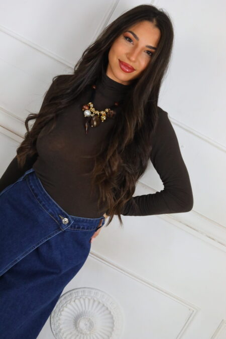 Camiseta Cuello Vuelto