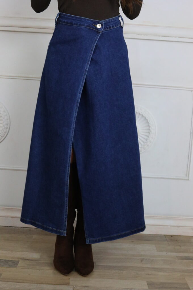 Falda Vaquera Larga
