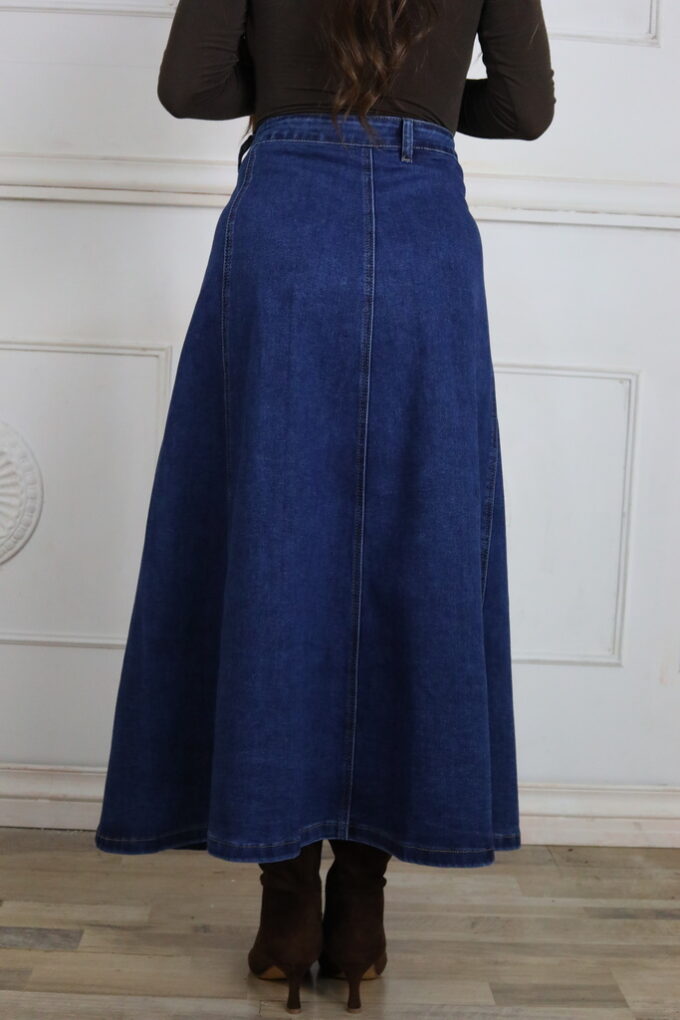 Falda Vaquera Larga