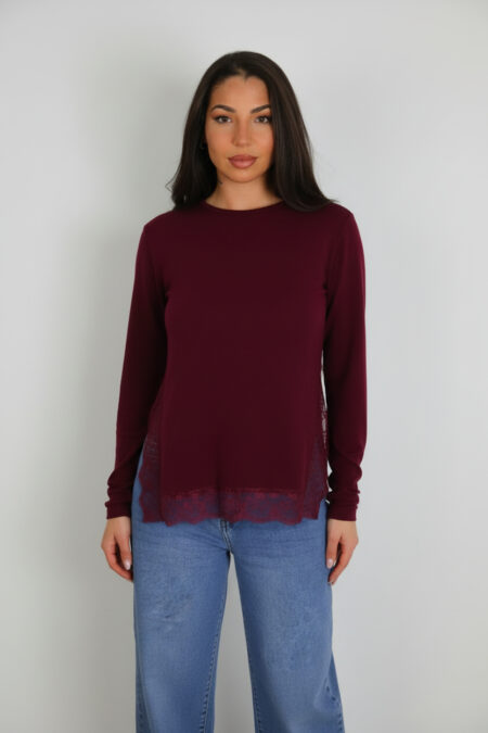 Camiseta Punto Encaje