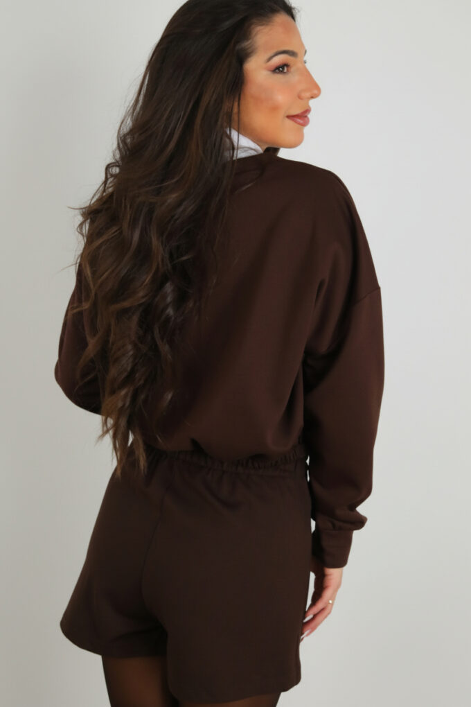 Sudadera Con Corbata