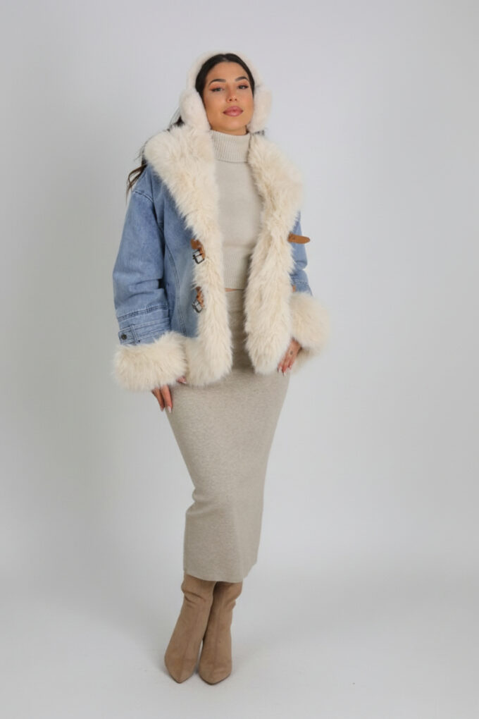 Chaqueta Vaquera Pelos