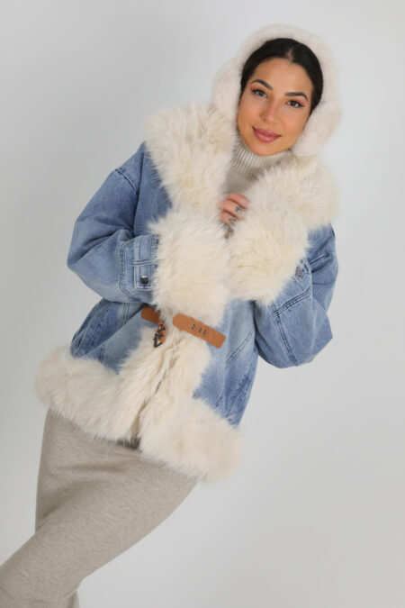 Chaqueta Vaquera Pelos