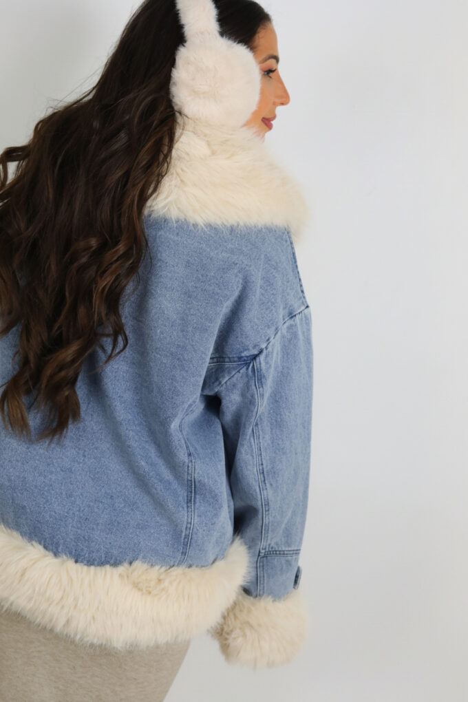 Chaqueta Vaquera Pelos