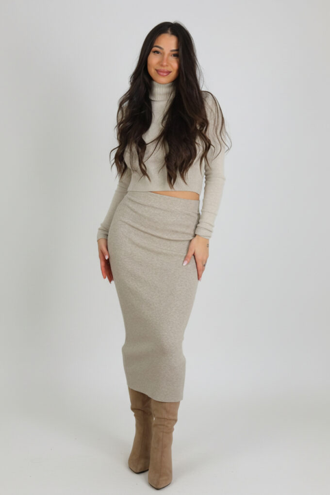 Jersey Corto Cuello Vuelto