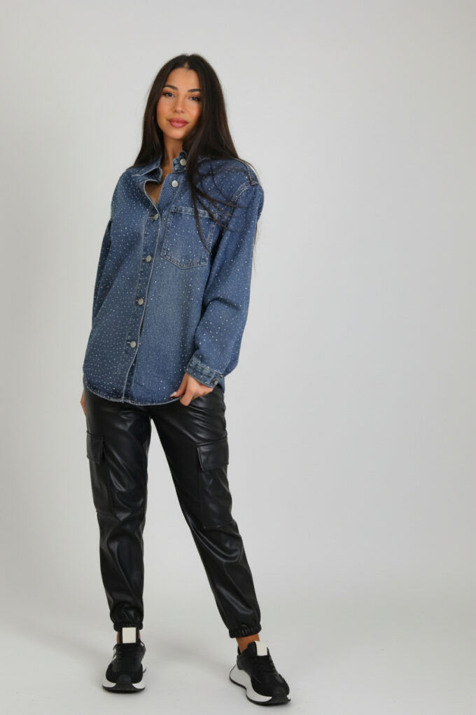 Camisa Vaquera Brillos