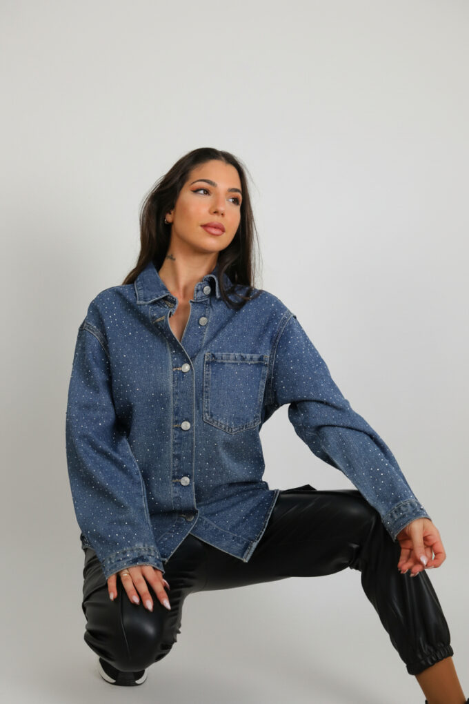 Camisa Vaquera Brillos