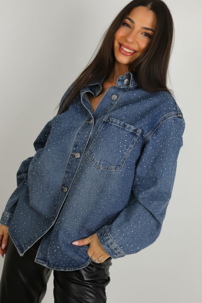 Camisa Vaquera Brillos