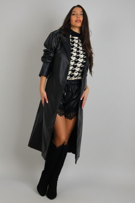 Gabardina Larga Polipiel