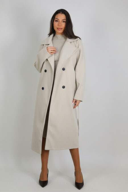 Gabardina Larga Paño