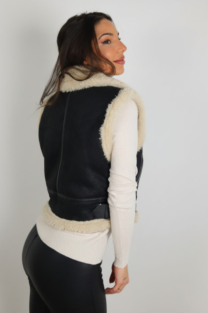 Chaleco Polipiel Borrego