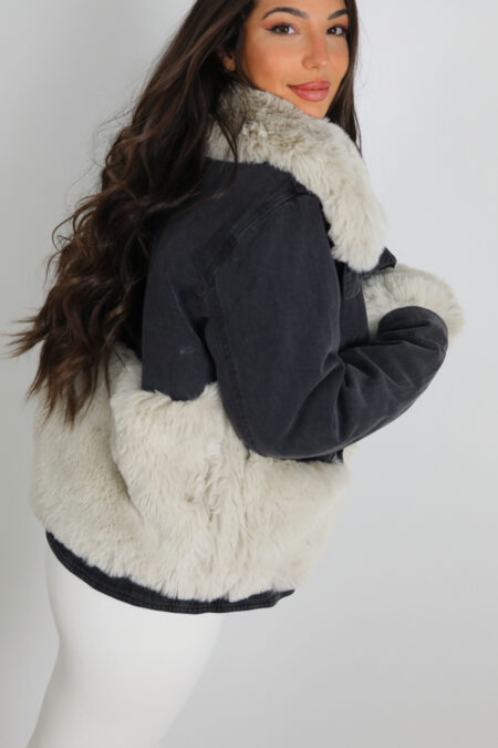 Chaqueta Vaquera Pelos