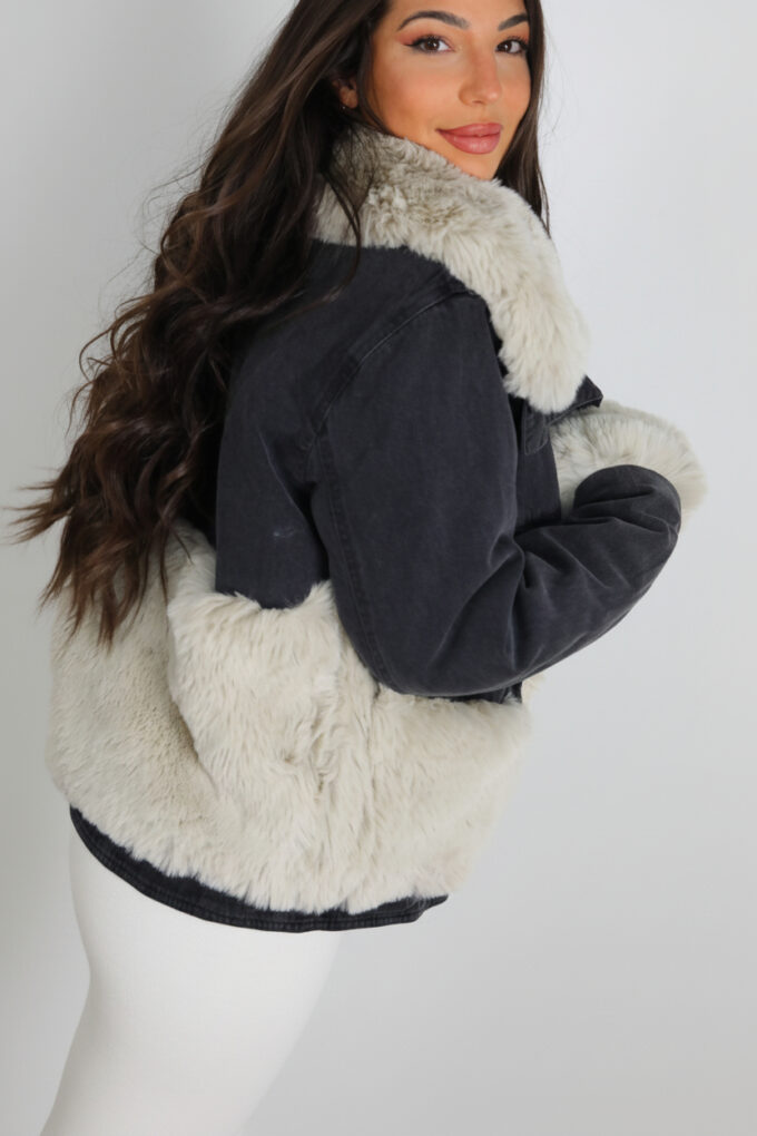 Chaqueta Vaquera Pelos