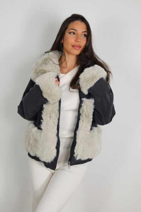 Chaqueta Vaquera Pelos