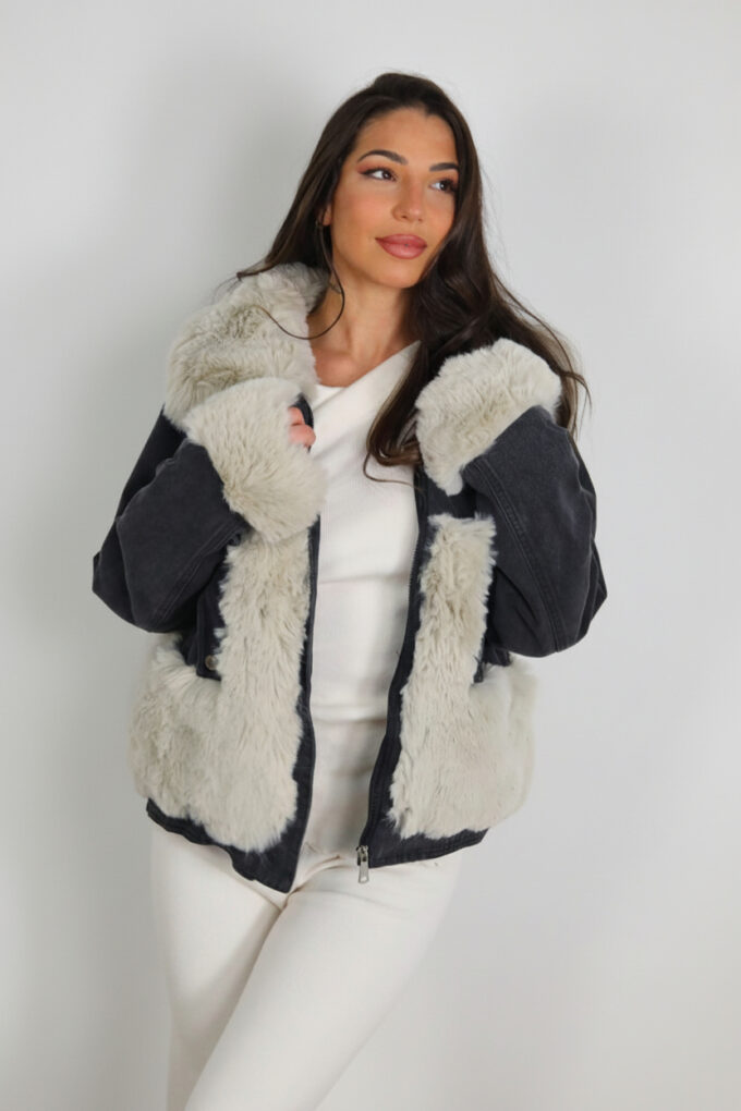 Chaqueta Vaquera Pelos