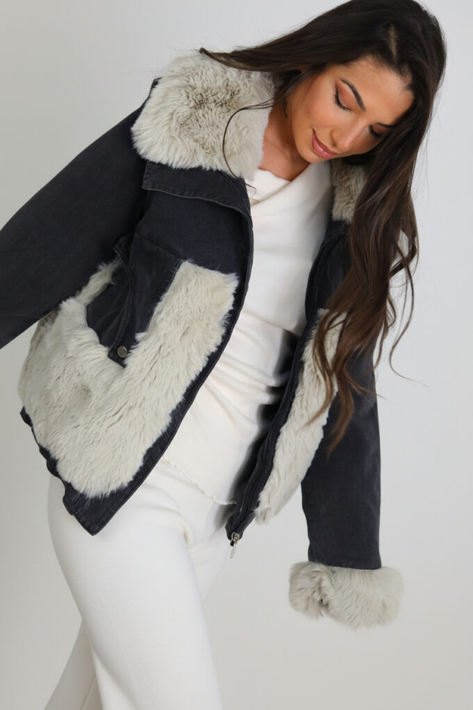 Chaqueta Vaquera Pelos