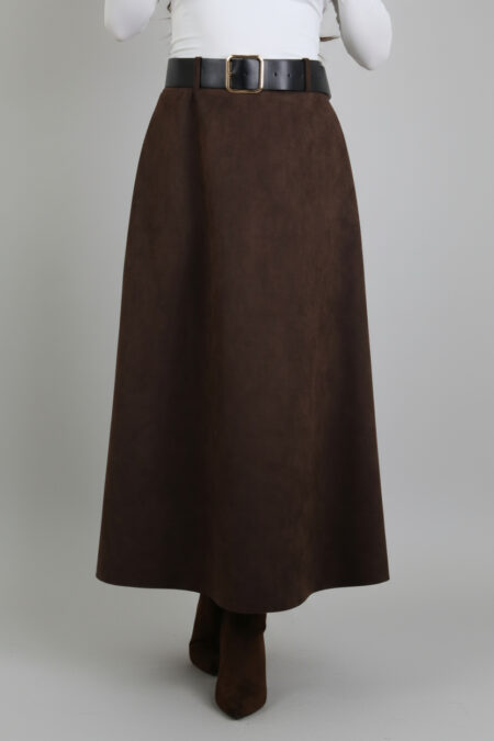 Falda Antelina Cinturón