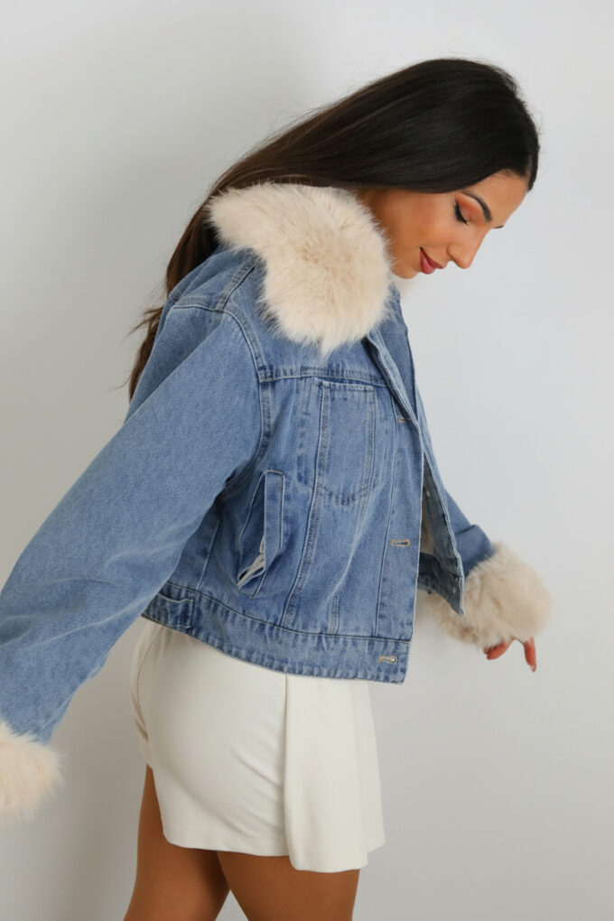 Chaqueta Vaquera Pelos