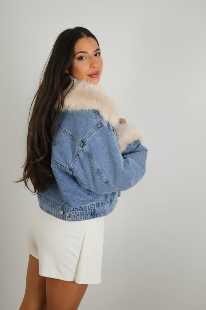 Chaqueta Vaquera Pelos