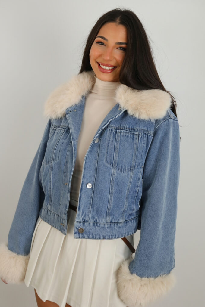 Chaqueta Vaquera Pelos