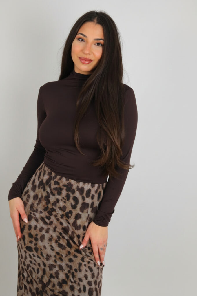 Camiseta Licra Cuello Alto