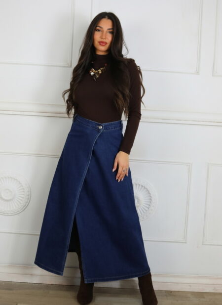 Falda Vaquera Larga