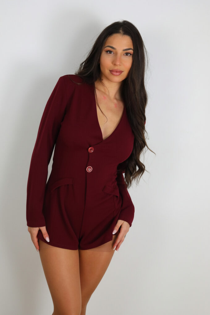 Mono Asimétrico Botones