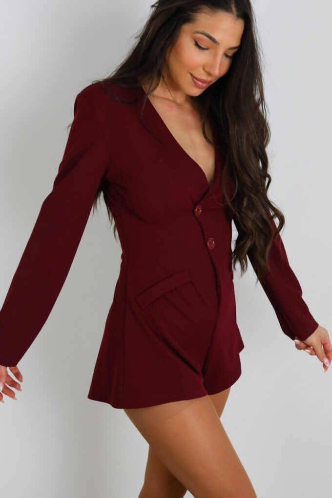 Mono Asimétrico Botones