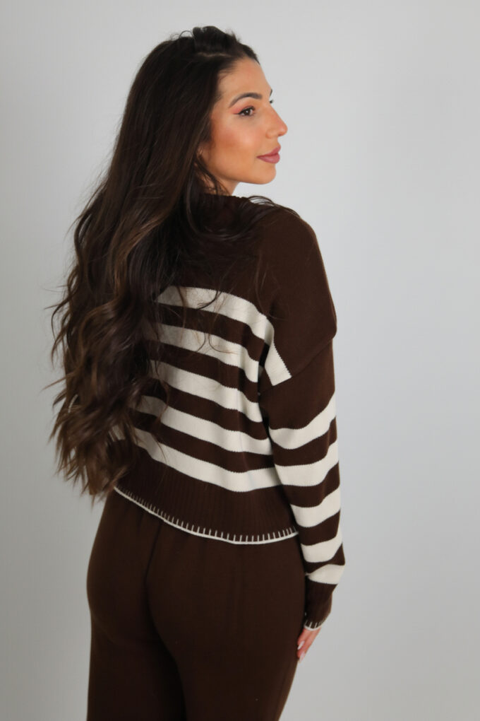 Conjunto Punto Rayas